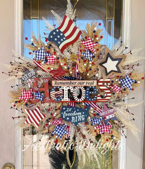 Fireworks-Wreath-as-35-Stunning-4th-of-July-Wreaths-to-Welcome-Guests-in-Style