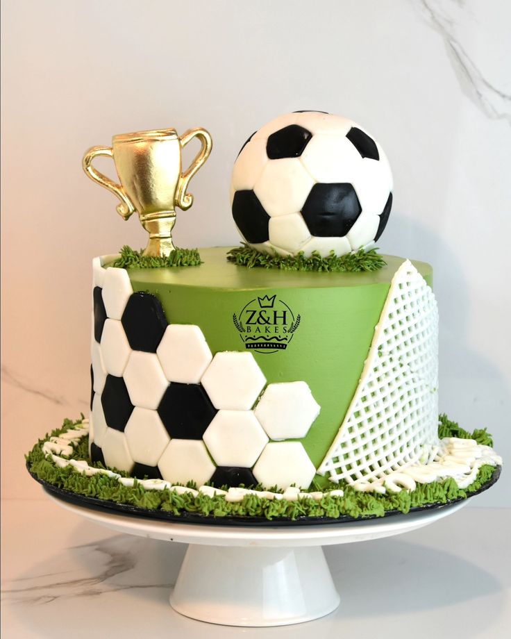 Football-Themed-Cake-as-21-Cool-Fathers-Day-Cake-Ideas-That-Will-Impress-Dad