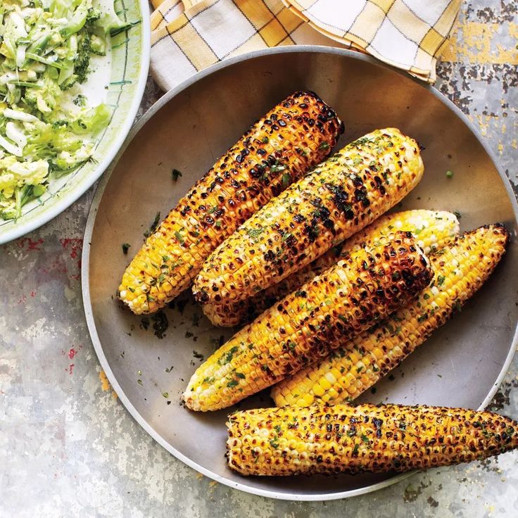 Grilled-Corn-with-Herb-Butter