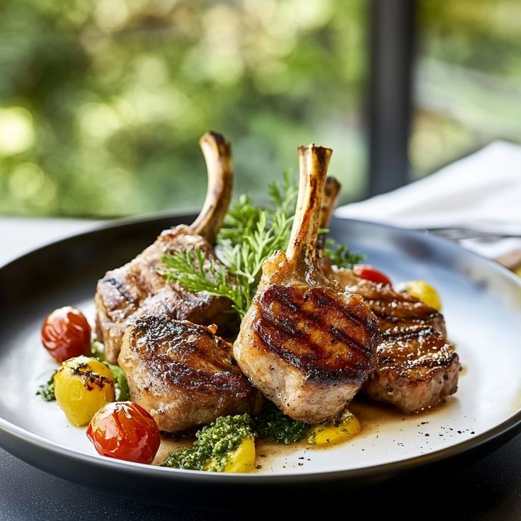 Grilled-Lamb-Chops.-as33-Fathers-Day-BBQ-Ideas-for-the-Ultimate-Backyard-Cookout.