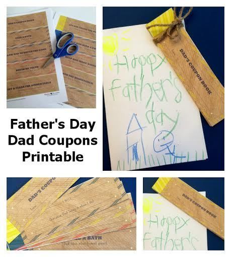 Handmade-Coupon-Book-as-37-Fun-and-Creative-Fathers-Day-Crafts-for-Kids-to-Make