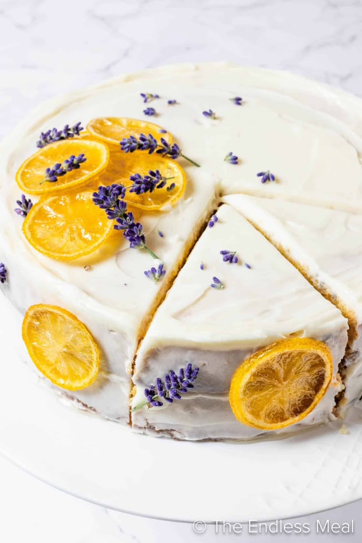 Lemon-Lavender-Cake