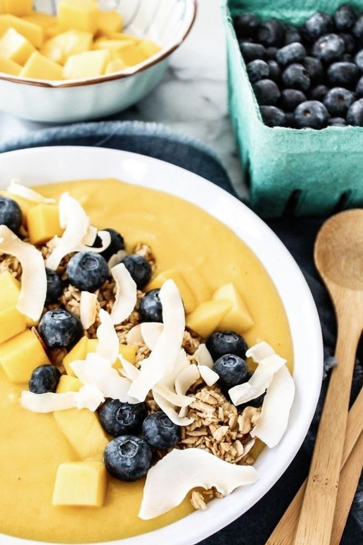 Mango-Coconut-Smoothie-Bowl-Recipe-as-29-Unique-Fathers-Day-Breakfast-Ideas-to-Start-His-Day-Right