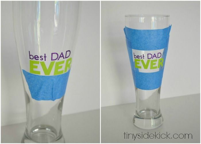 Painted-Beer-Glass-as-37-Fun-and-Creative-Fathers-Day-Crafts-for-Kids-to-Make