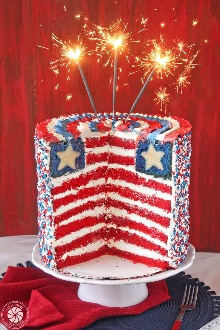 Patriotic-Layered-Cake