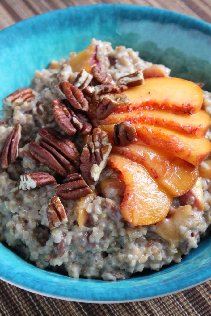 Peach-Pecan-Oatmeal