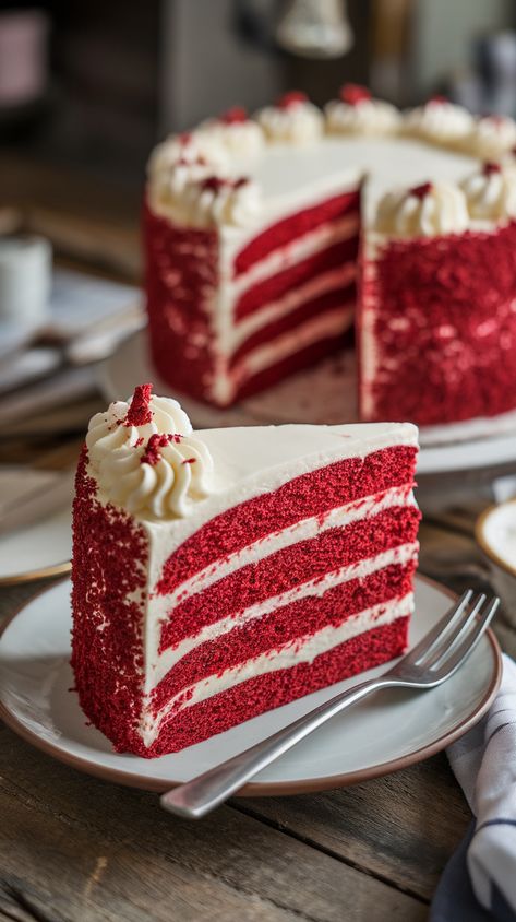 Red-Velvet-Cake-as-39-Delicious-Fathers-Day-Dessert-Ideas-That-Will-Satisfy-His-Sweet-Tooth