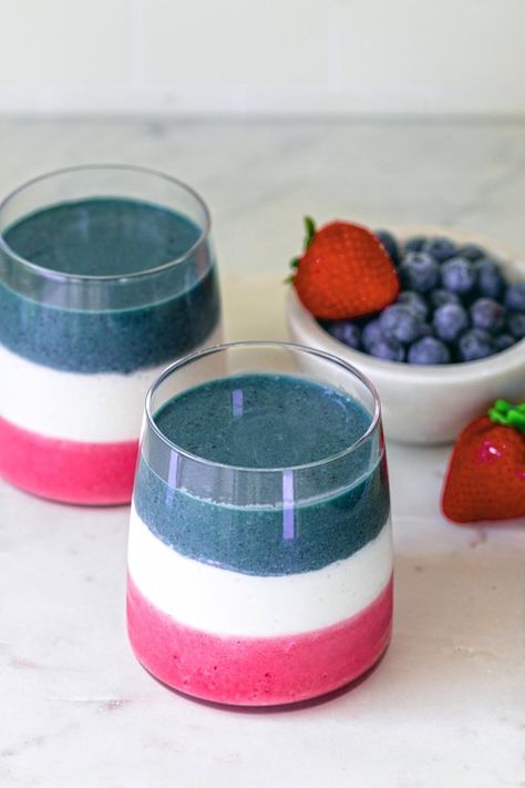 Red-White-and-Blue-Smoothies-as-39-Easy-4th-of-July-Snacks-That-Are-Perfect-for-Any-Party