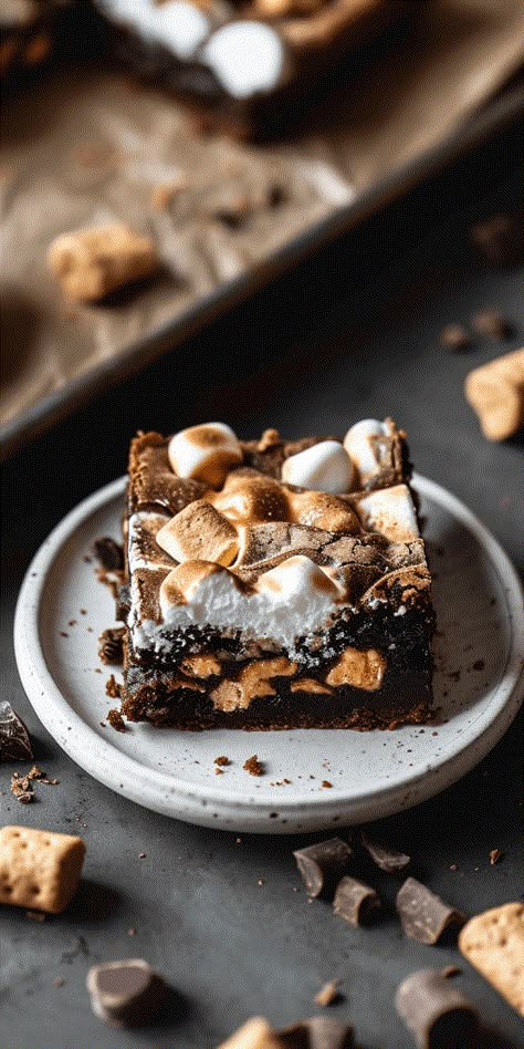 Smores-Brownies