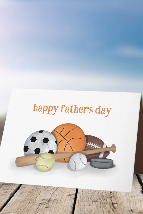 Sports-Themed-Card.-as-27-DIY-Fathers-Day-Card-Ideas-That-Are-Way-Better-Than-Store-Bought.