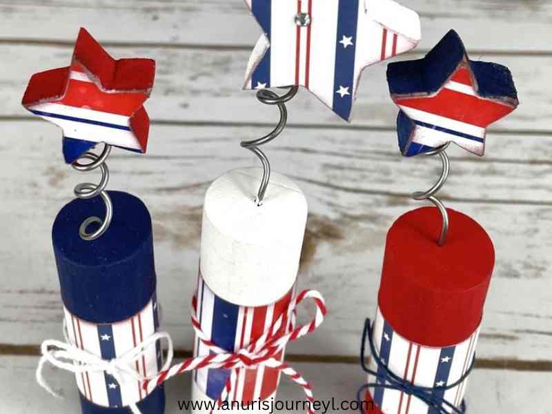 3-Pieces-of-firecracker-centerpiece-as-33-Firecracker-Themed-DIY-Projects-to-Light-Up-Your-Independence-Day.