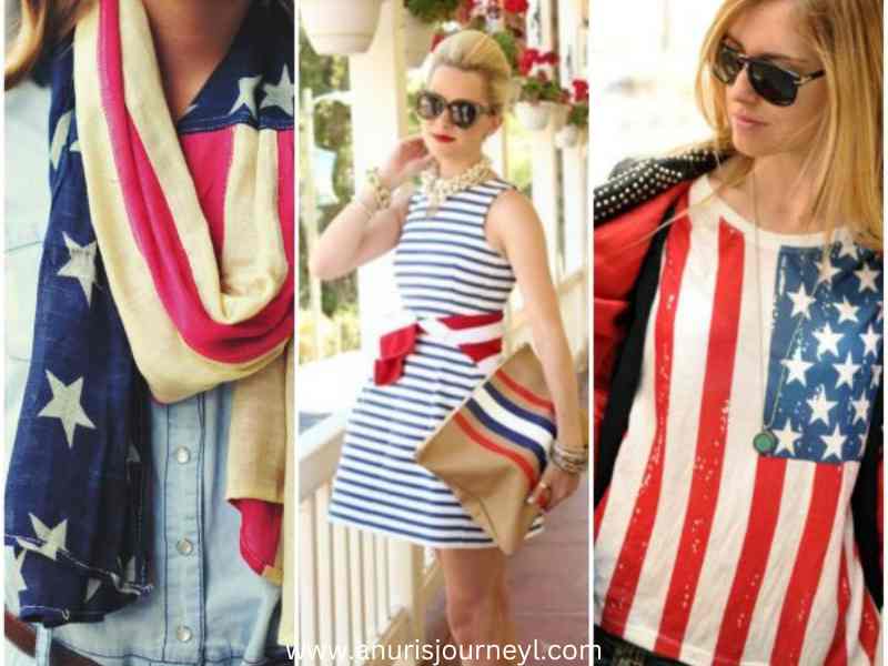 3-Ladies-in-red-blue-and-white-outfits-as-37-Red-White-and-Blue-Outfits-for-a-Stylish-4th-of-July-Celebration