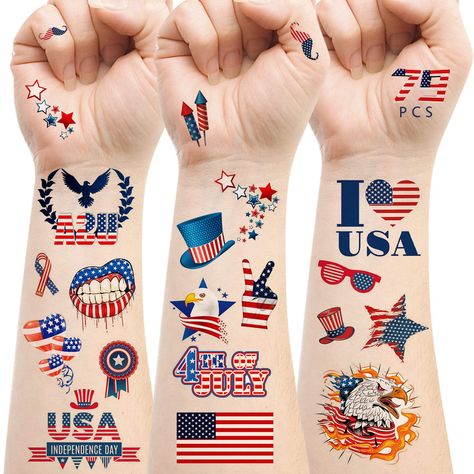 4th-of-July-Temporary-Tattoos-as-27-Creative-4th-of-July-Party-Favors-Your-Guests-Will-Love