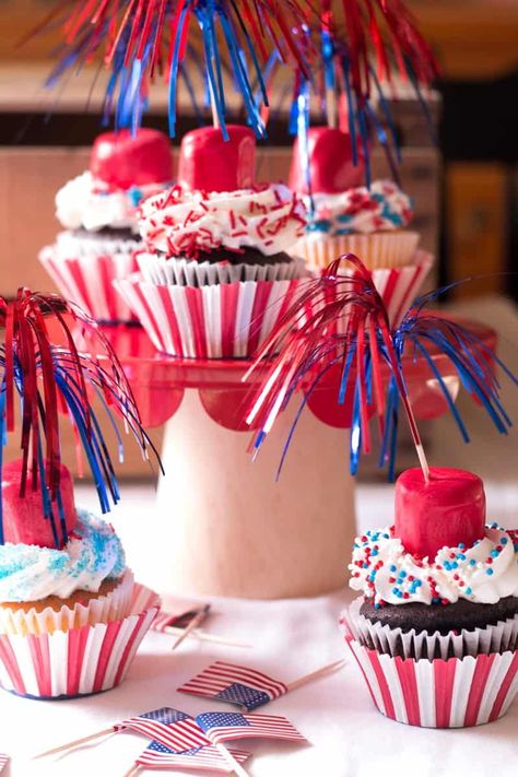 Firecracker-Cupcakes