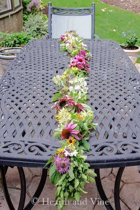 Flower-and-Herb-Garland