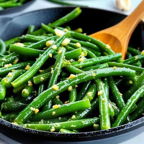 Garlic-Butter-Green-Beans