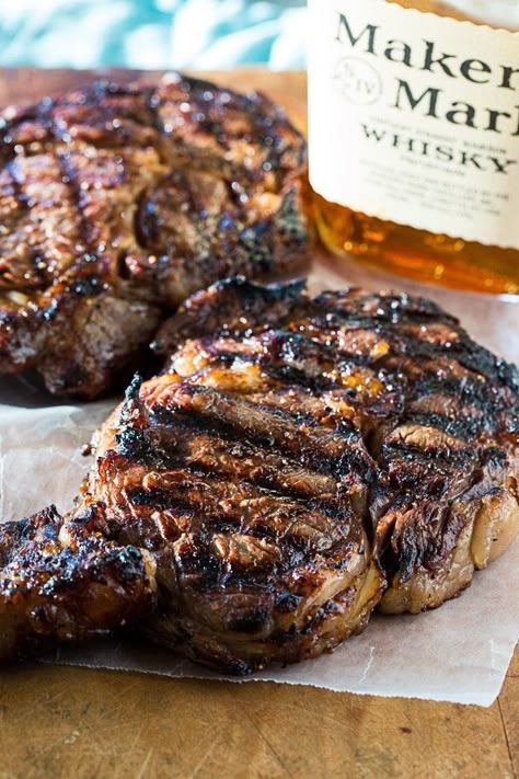 Grilled-Bourbon-Glazed-Steak