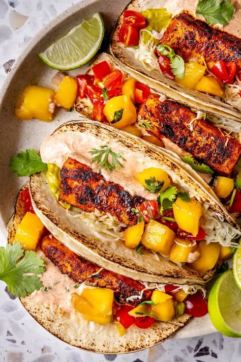 Grilled-Fish-Tacos-with-Mango-Salsa