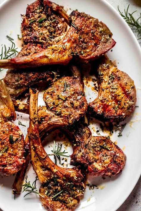 Grilled-Lamb-Chops-with-Rosemary-and-Garlic-as-35-Epic-Fathers-Day-Grilling-Recipes-for-the-Best-Celebration-Ever.