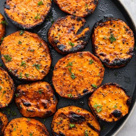 Grilled-Sweet-Potatoes-with-Honey-Cinnamon-Glaze