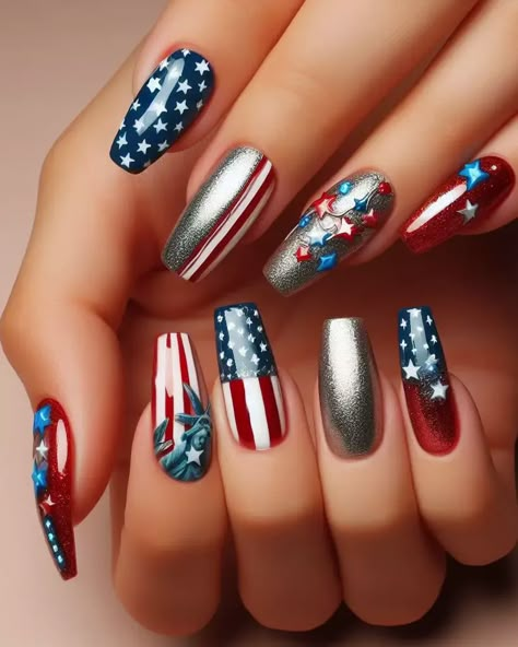 Patriotic-Nail-Polish-Sets