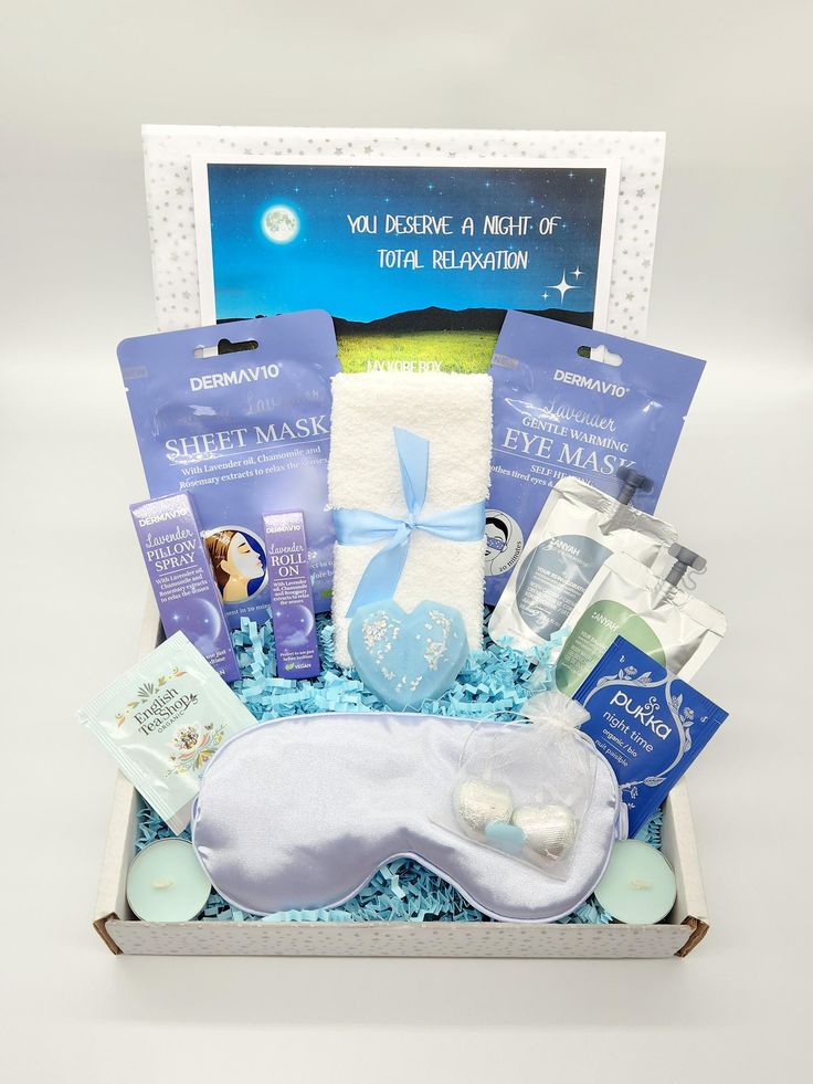 Sleep-Support-Basket-as-21-DIY-Self-Care-Gift-Baskets-to-Spoil-Mom-on-Mothers-Day