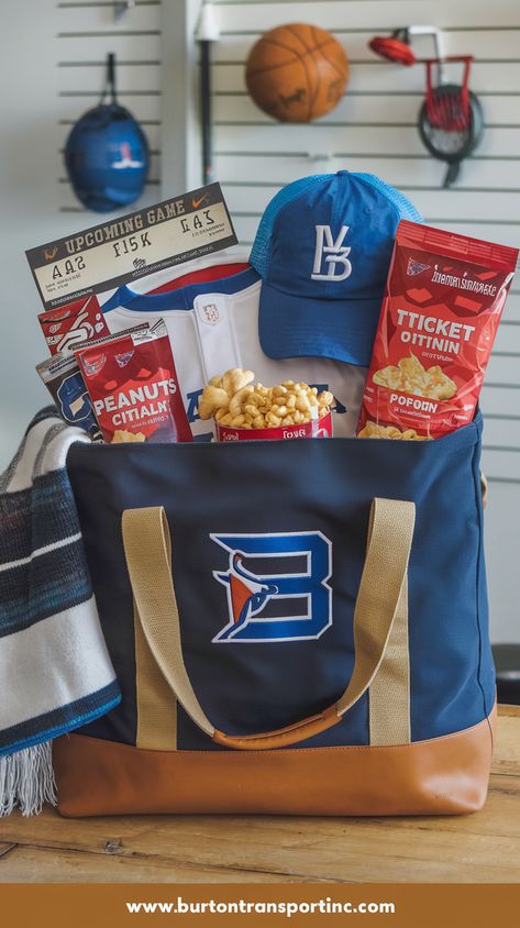 Sports-Fan-Basket-as-29-Genius-Fathers-Day-Gift-Basket-Ideas-That-Arent-Boring