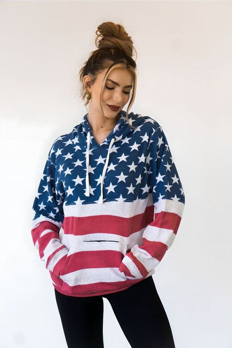 USA-Spirit-Hoodie-as-37-Red-White-and-Blue-Outfits-for-a-Stylish-4th-of-July-Celebration