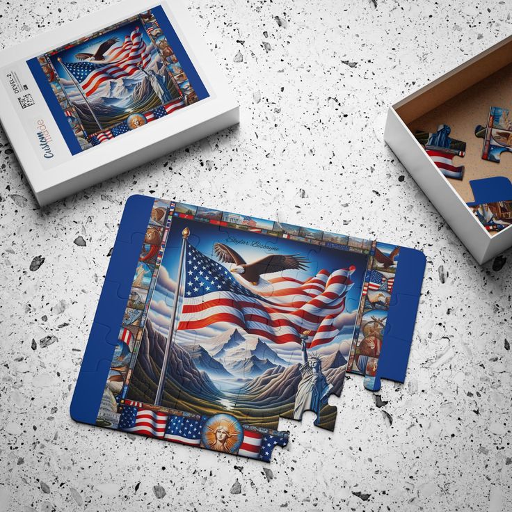 USA-Themed-Puzzle-Sets-as-27-Creative-4th-of-July-Party-Favors-Your-Guests-Will-Love