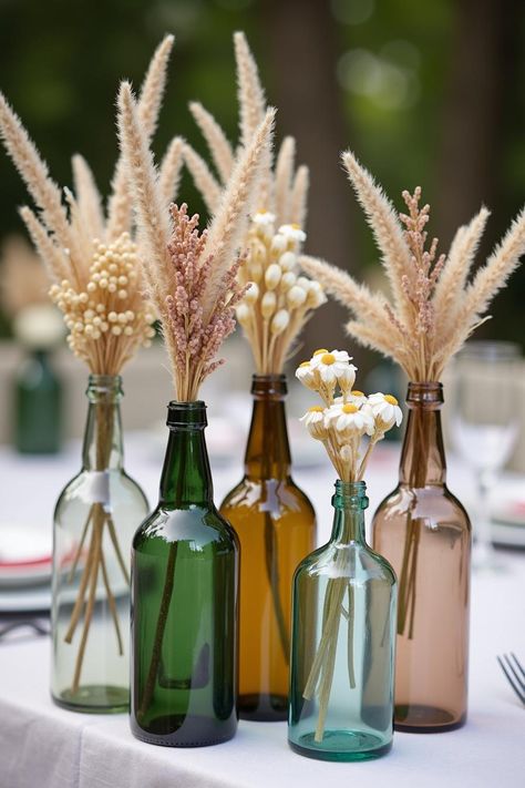 Vintage-Glass-Bottle-Cluster-as-39-Stunning-Mothers-Day-Centerpieces-That-Will-Elevate-Any-Table