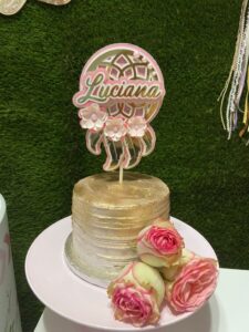 this is a Dream Catcher cake topper