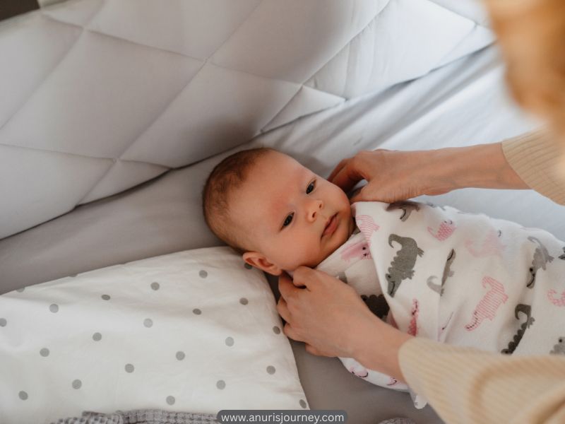 Swaddle-your-baby-as-one-of-Newborn-sleep-hacks-every-exhausted-mom-needs-to-know