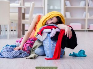 mum-with-a-basket-full-of-clothes--as-one-of-How-to-Overcome-the-Overwhelm-of-Motherhood-and-find-joy-again