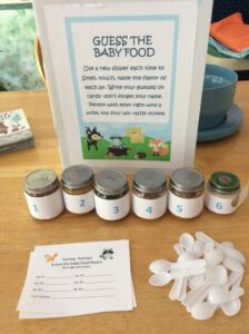 this is a Guess the Baby Food  game