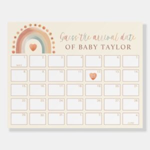 this is a Personalized Calendar with Due Date