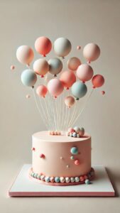 this is a Balloon Cake