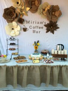 this is a Coffee and Dessert Bar