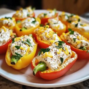 this is a Stuffed Mini Peppers