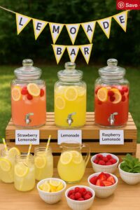 this is a Flavored Lemonade Bar