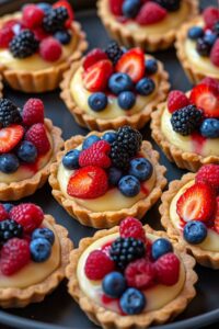 this is a Mini Fruit Tarts