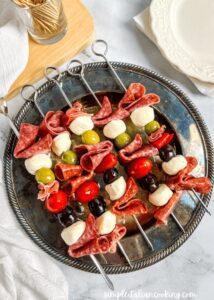 this is a Antipasto Skewers