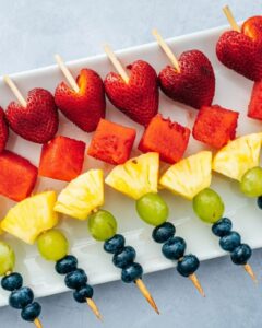 this is a Fruit Skewers