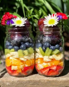 this is a Rainbow Fruit Jars