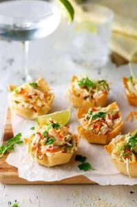 this is a Chicken Salad Cups