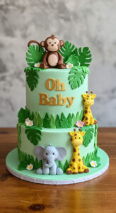 this is a Animal Theme Cake 