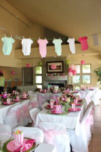 this is a Baby Clothes Line for a baby shower