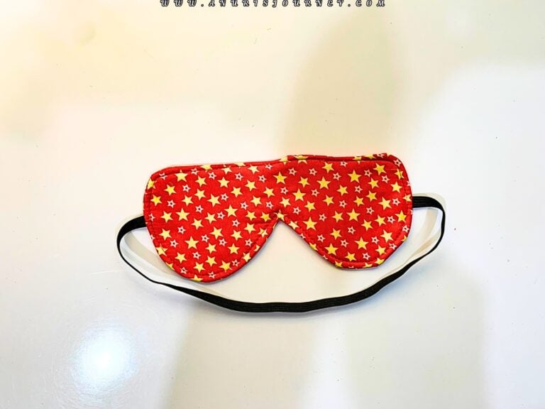 DIY SLEEP MASK TUTORIAL