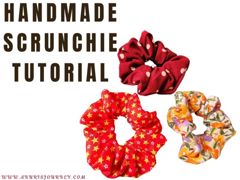How to Make a Handmade Scrunchie (No Machine Needed)