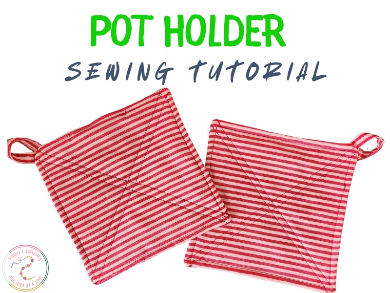 String Pot Holder Tutorial Pot Holder sewing tutorial - Anuri's Journey