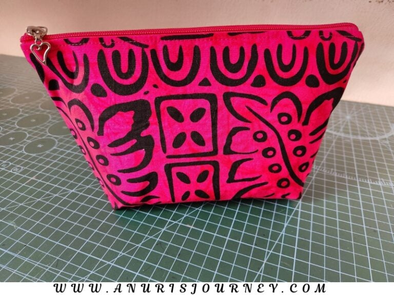 DIY Makeup Bag Set Tutorial